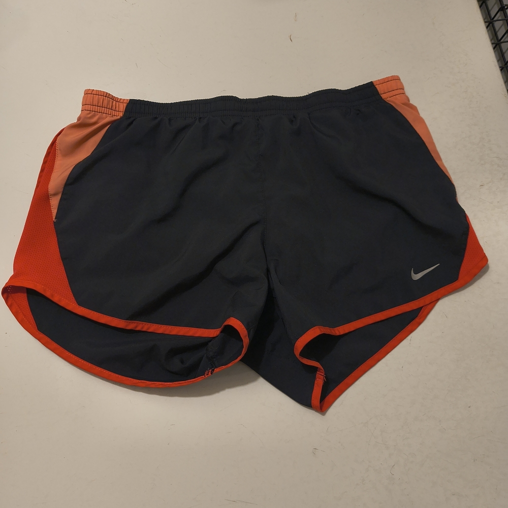 Nike Charcoal and Coral Running Shorts